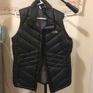 Black North Face Vest
